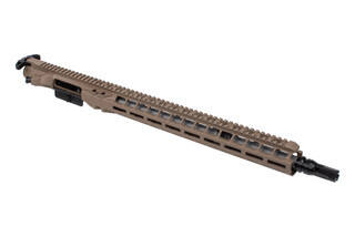 FDE Radian Weapons 17.5in .223 Wylde AR-15 Complete Upper features a black nitride coated BCG